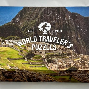 Difficult 1000 piece jigsaw puzzle. 7 wonders of the world. Manchu Picchu photo puzzle, Peru/Free Shipping image 3