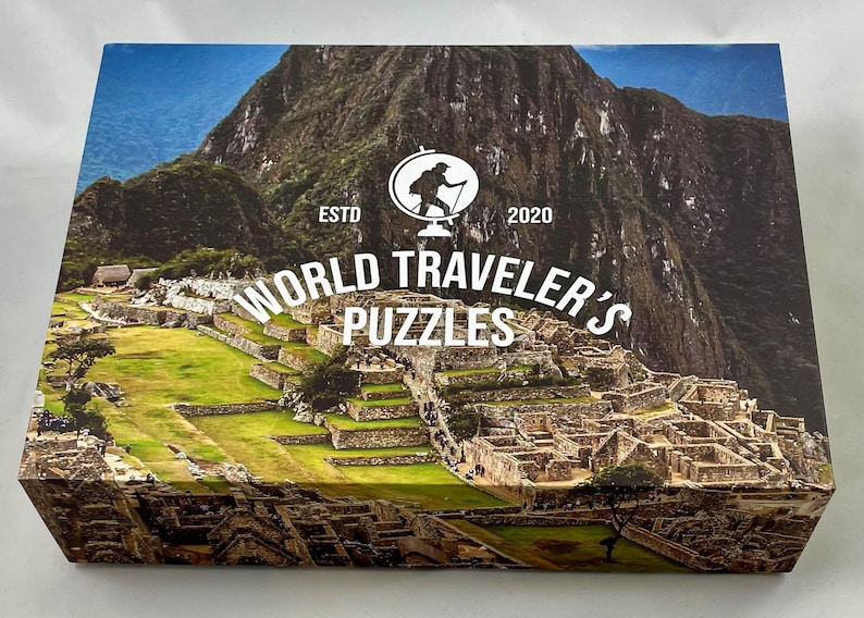 Difficult 1000 piece jigsaw puzzle. 7 wonders of the world. Manchu Picchu photo puzzle, Peru/Free Shipping image 3