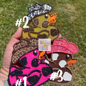 Duck Freshie | Duckie Freshie | cow print duck freshie | Freshie | Car Freshie | Freshy | freshies | car air fresheners | duck | Rubber Duck
