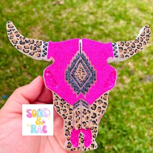 Longhorn Freshie | Aztec Bull Freshie | Freshie | Bull Skull Freshie | Freshie | Car Freshie | Freshy | freshies | car air fresheners
