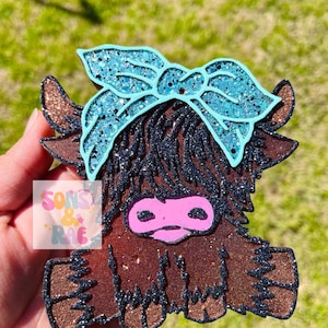 Highland cow Freshie | western Freshie | Freshie | cow Freshie | calf | Car Freshie | Freshy | freshies | car air fresheners