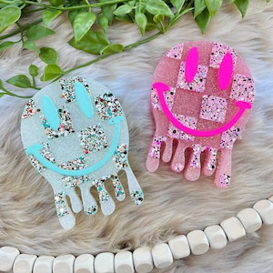 Happy face freshie | drippy happy face Freshie | car accessories | Freshie | Car Freshie | Freshy | freshies | car air fresheners |