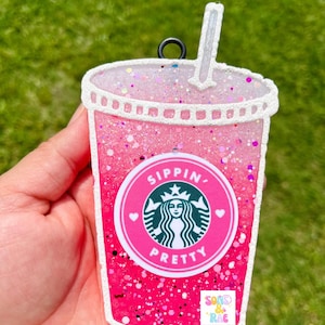 Coffee Freshie | Iced Coffee Freshie | coffee cup freshie | Freshie | Car Freshie | Freshy | freshies | car air fresheners | car scents