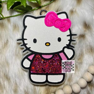 Kitty Car Freshie: Scented Air Freshener