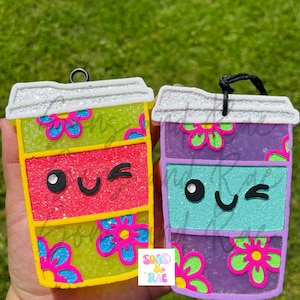 Coffee Freshie | coffee cup freshie | Freshie | Car Freshie | Freshy | freshies | car air fresheners | car scents | cup freshie