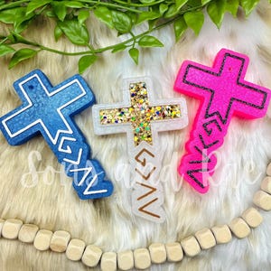 God is greater than the high and lows | Cross Freshie | Cross | freshie | Freshies | Car Freshie | Freshy | freshies | car air fresheners |