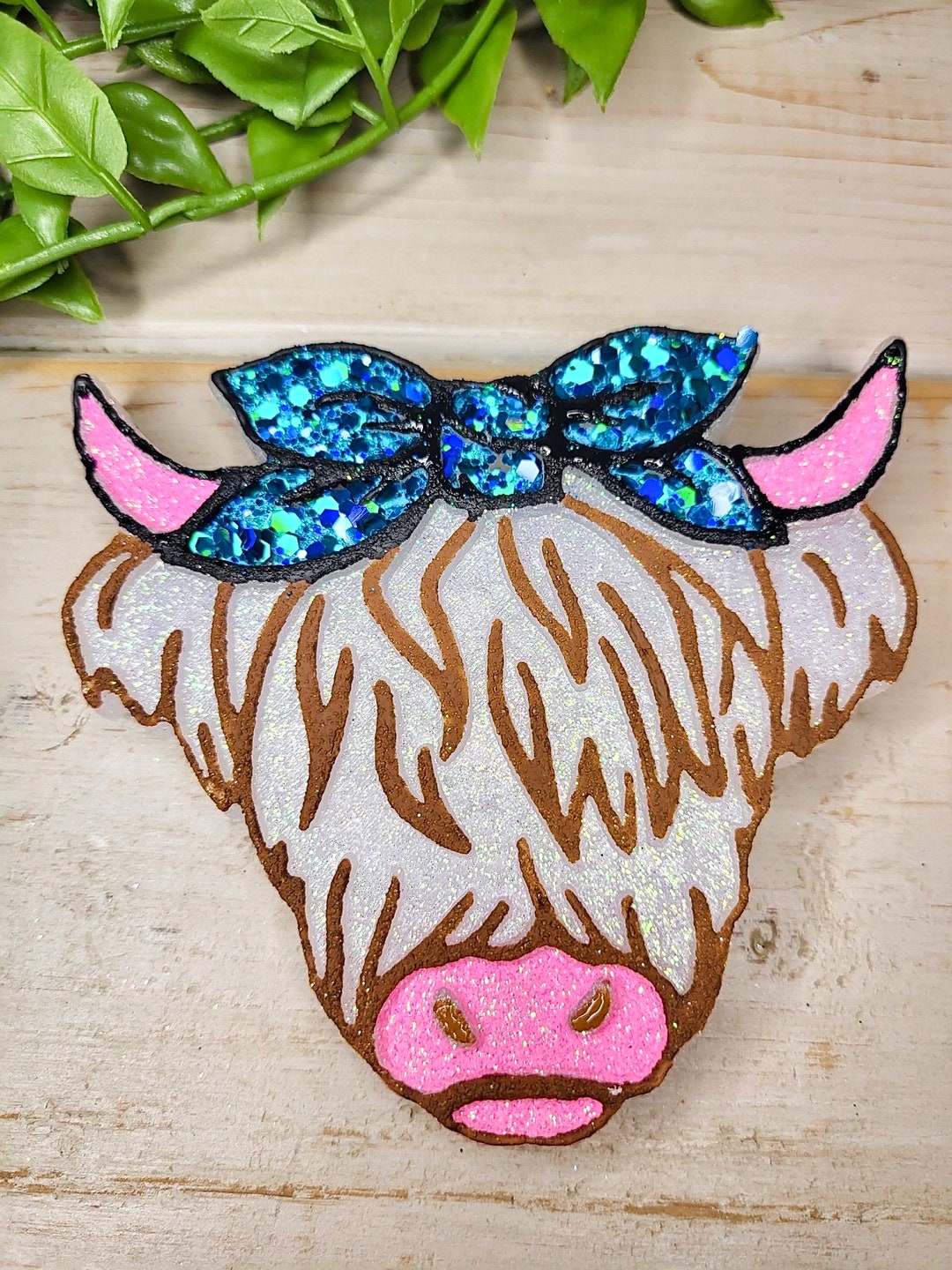 Highland Cow Freshie Cow Freshie Cow Freshie Freshie Etsy