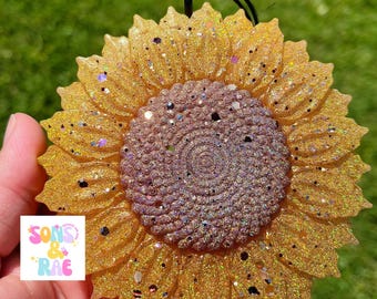 Sunflower Car Freshie: Sommer-Lufterfrischer