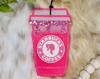 Coffee Freshie | Barbie Freshie | coffee cup freshie | Freshie | Car Freshie | Freshy | freshies | car air fresheners | car scents