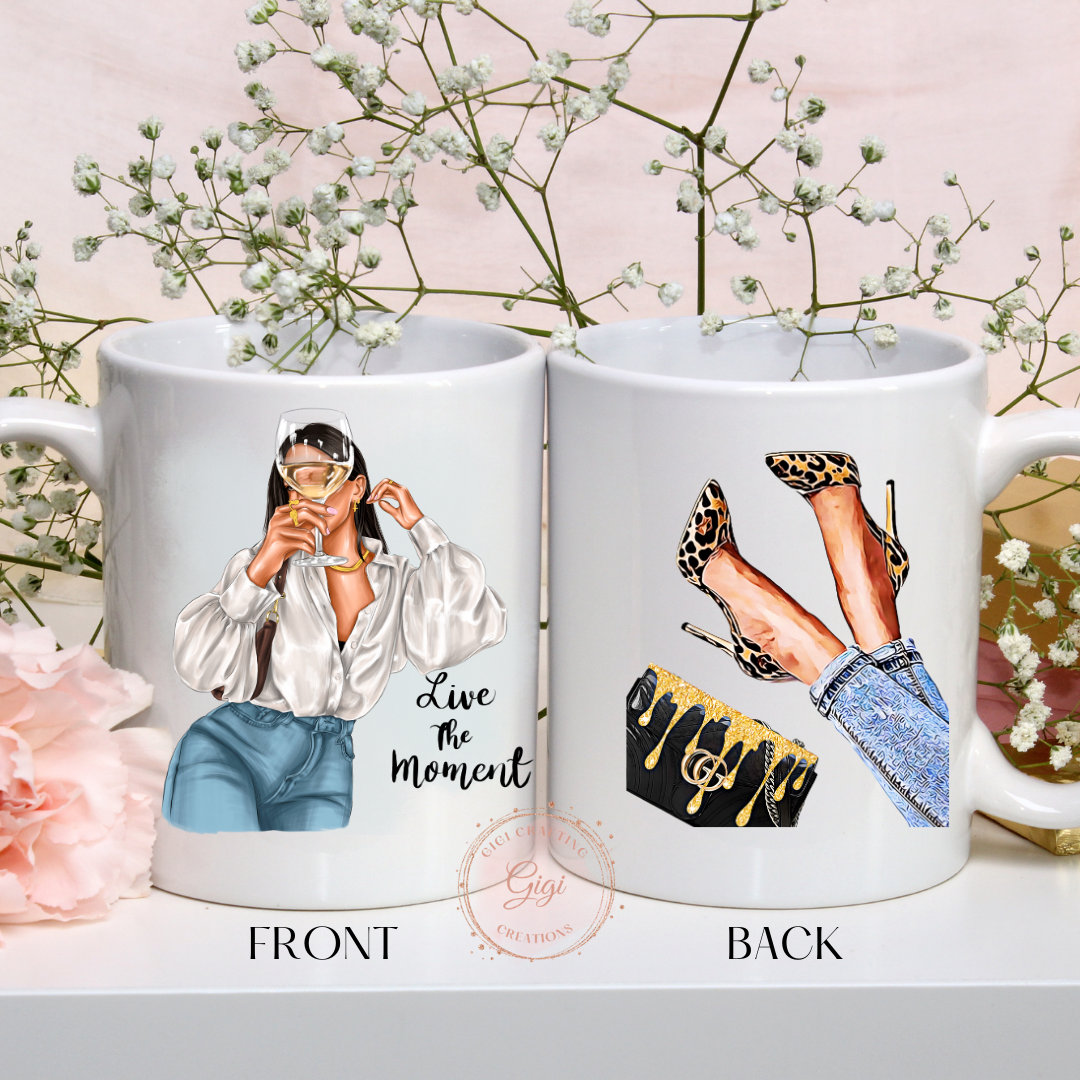 Fashion Mug, Girly Coffee Mug, Fashion Coffee Mug, Leopard Coffee Mug ...