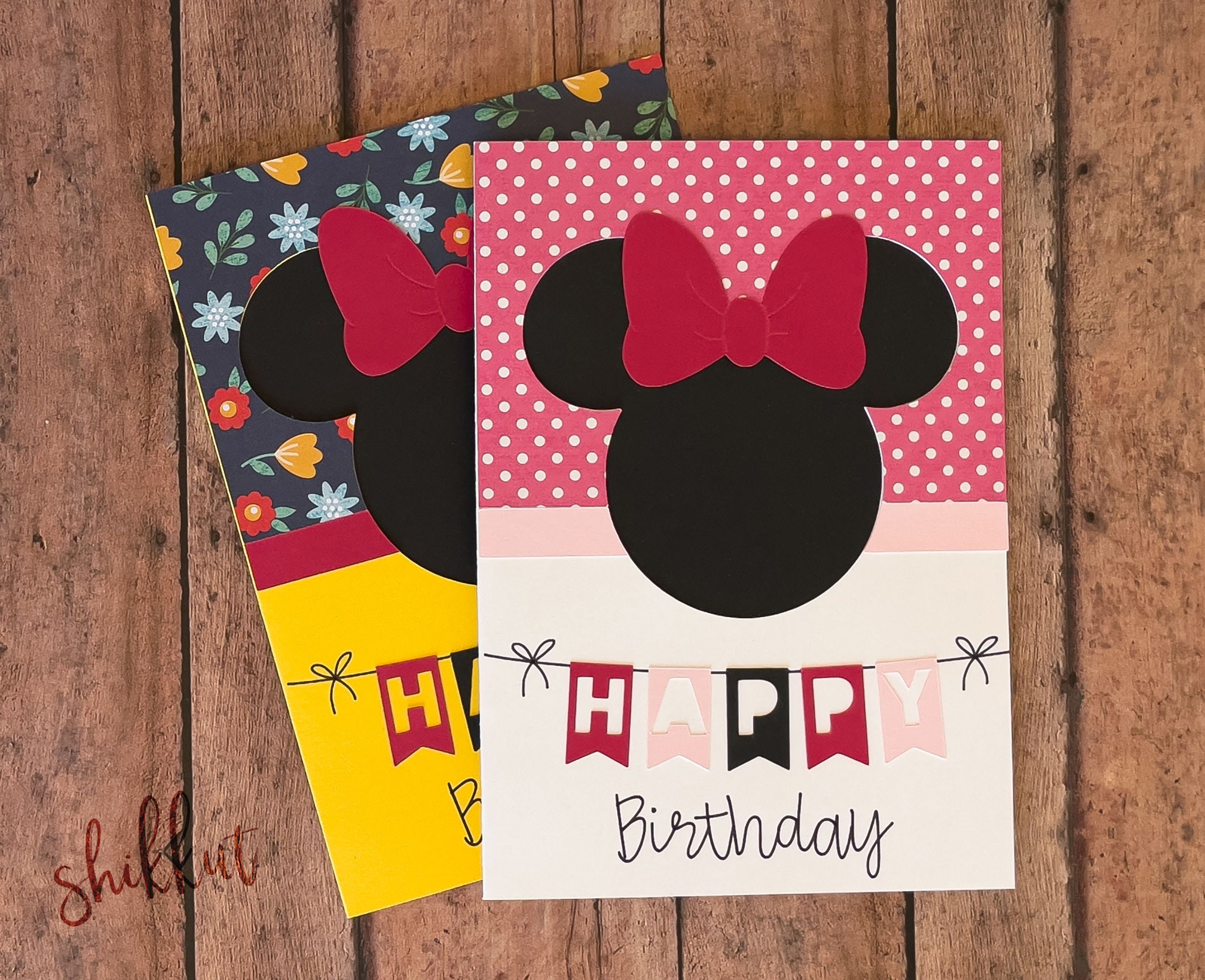 Minnie Mouse Birthday Card