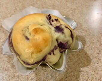 Ube-Macapuno Bread - 6 pieces