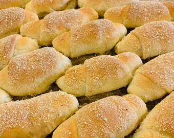 Spanish Bread (Sugar-Filled Bread) 6 or 12 pieces