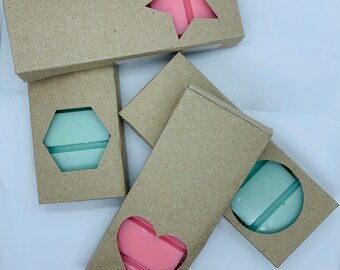 Geometric Wax Melt Snap Bar SVG