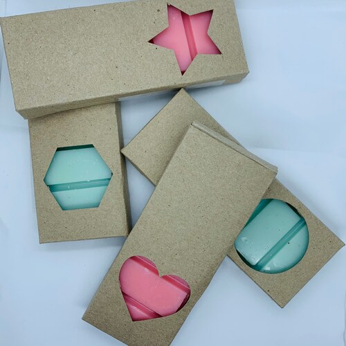 5 Cell Snap Bar Box Svg Soy Wax Melt Snap Bar Box Template Etsy