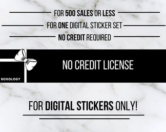 No Credit Commercial License 500