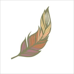 Téléchargement du fichier numérique Boho Feather SVG