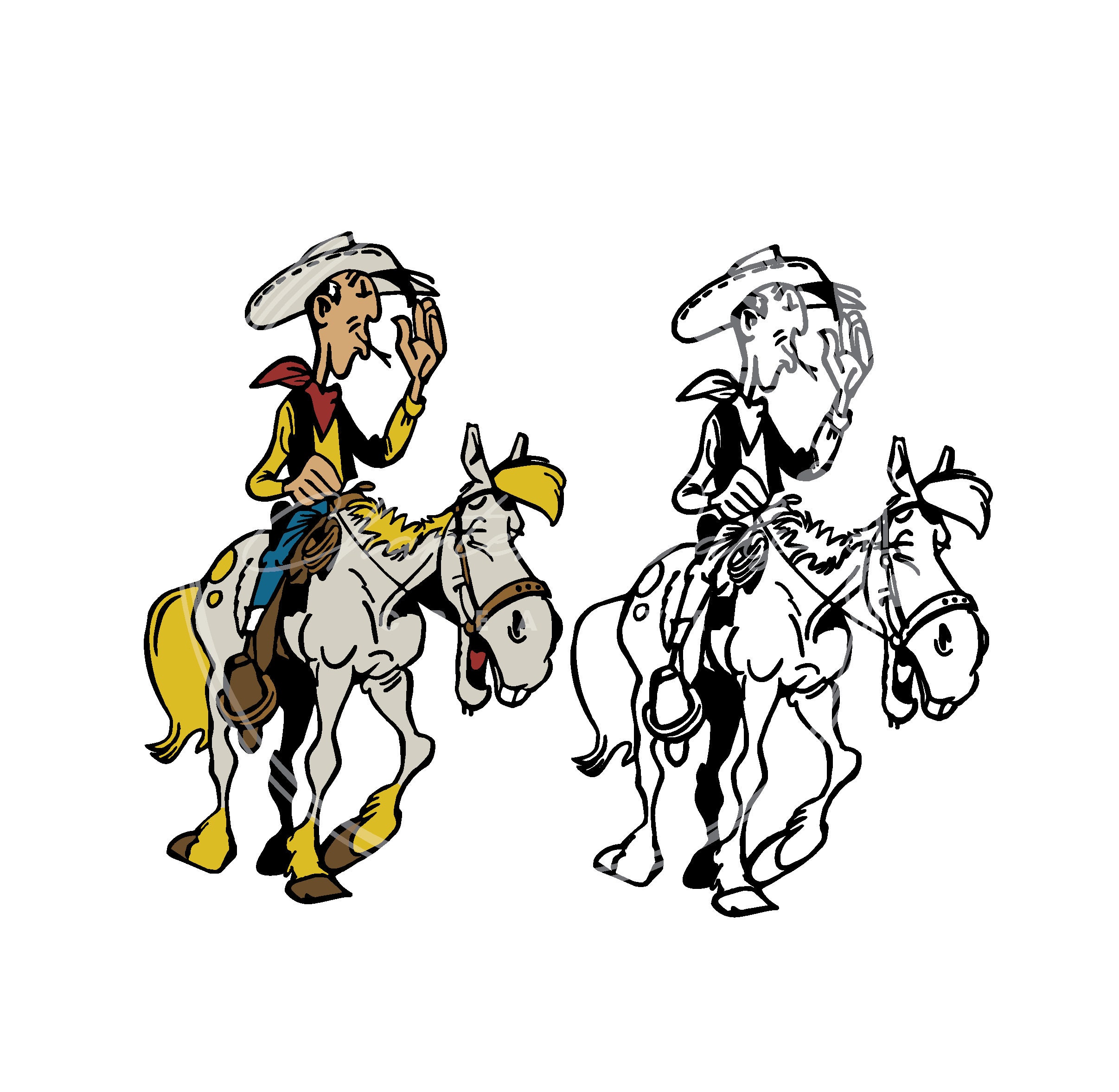 Lucky luke - Etsy 日本
