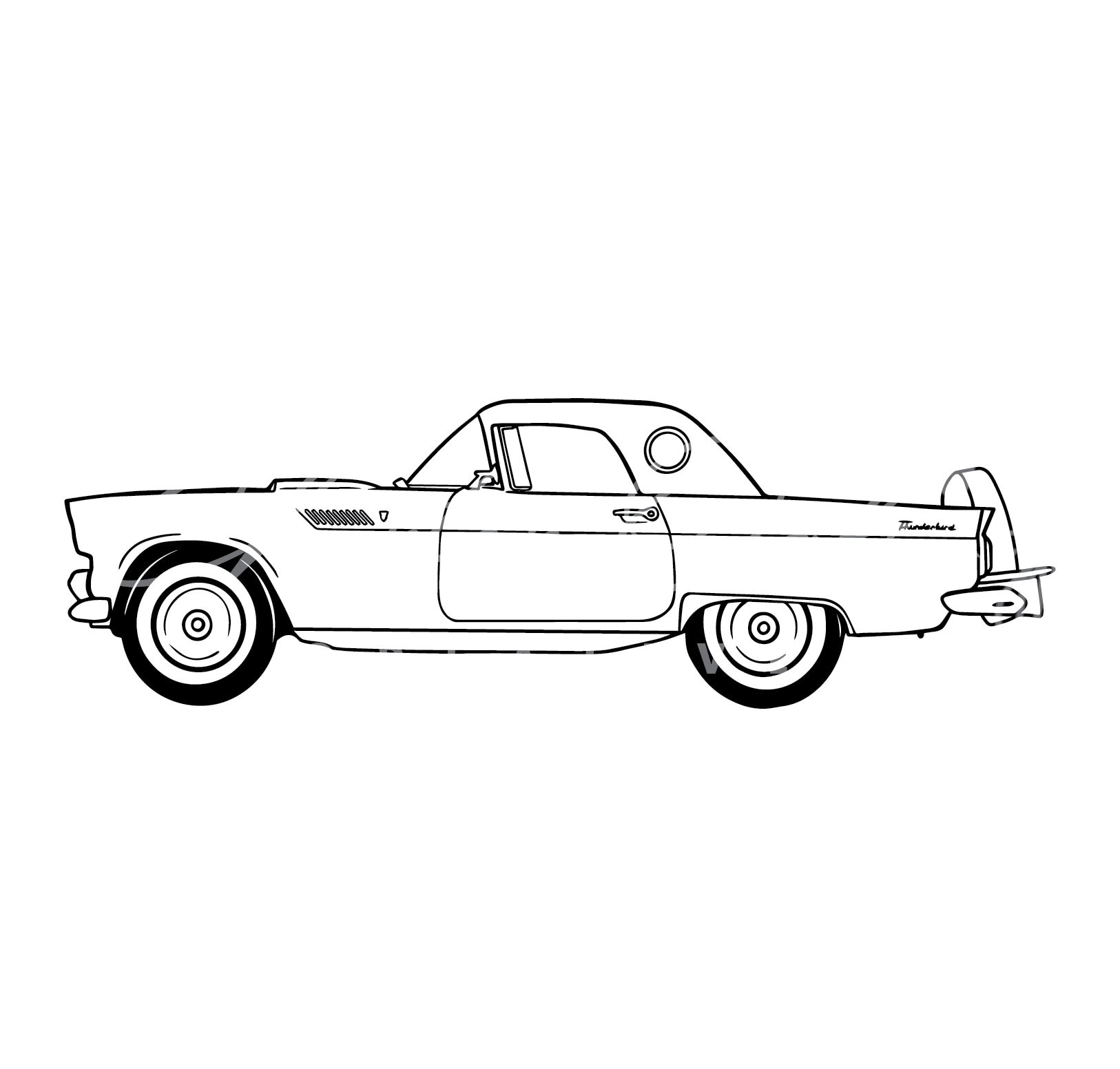 【ag】DaliaSolido NO31 FORD THUNDERBIRD ag】DaliaSolido NO31 FORD THUNDERBIRD 1956 Ford Thunderbird