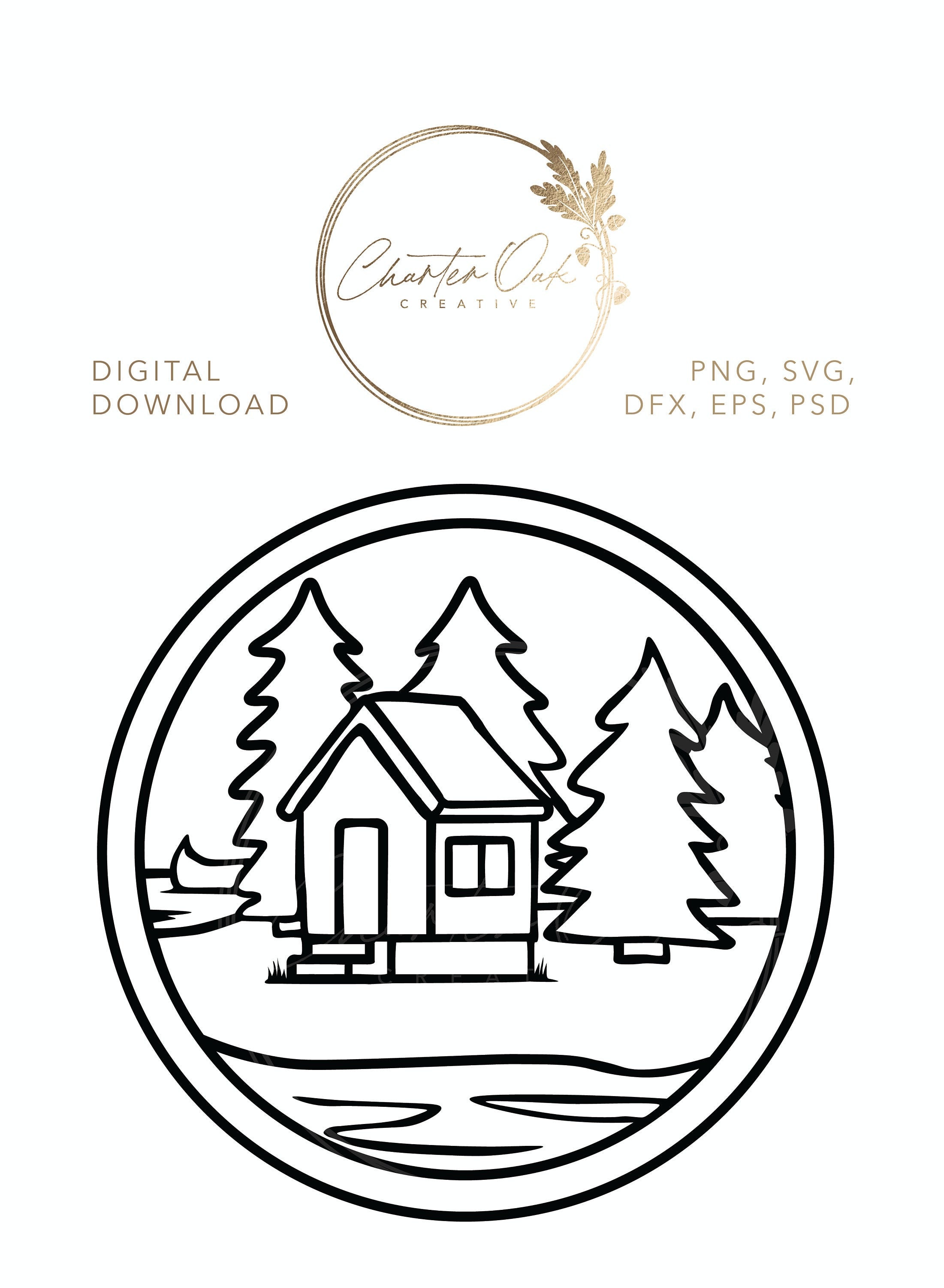 Make a sign Instant Download etc t-shirt Cutting File SVG A good day at the Cabin..