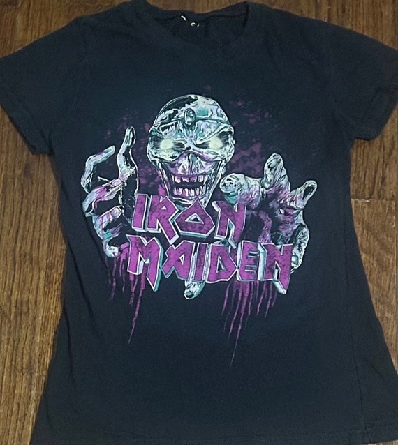 Womens Vintage Iron Maiden Top ~ Baby Doll T - image 5