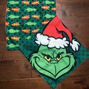 Grinch ~ Christmas ~ Pillow ~ Covers ~ Set Of 2