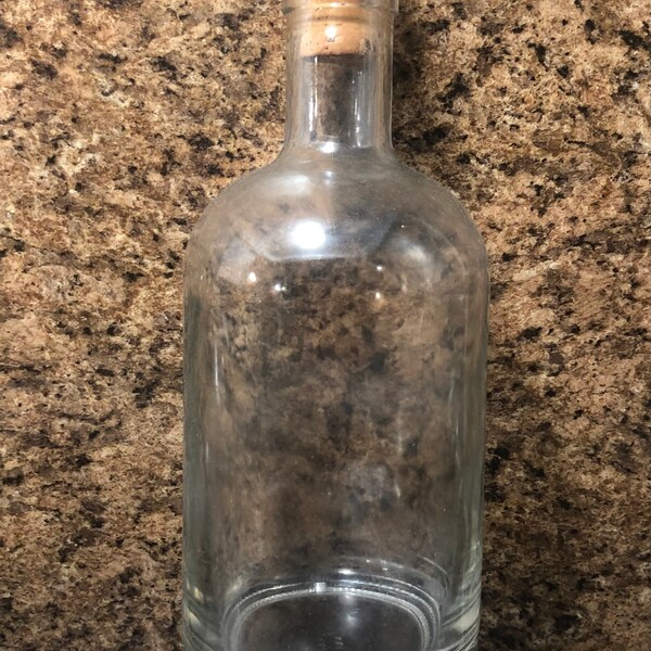 Large Glass Bottle Etsy