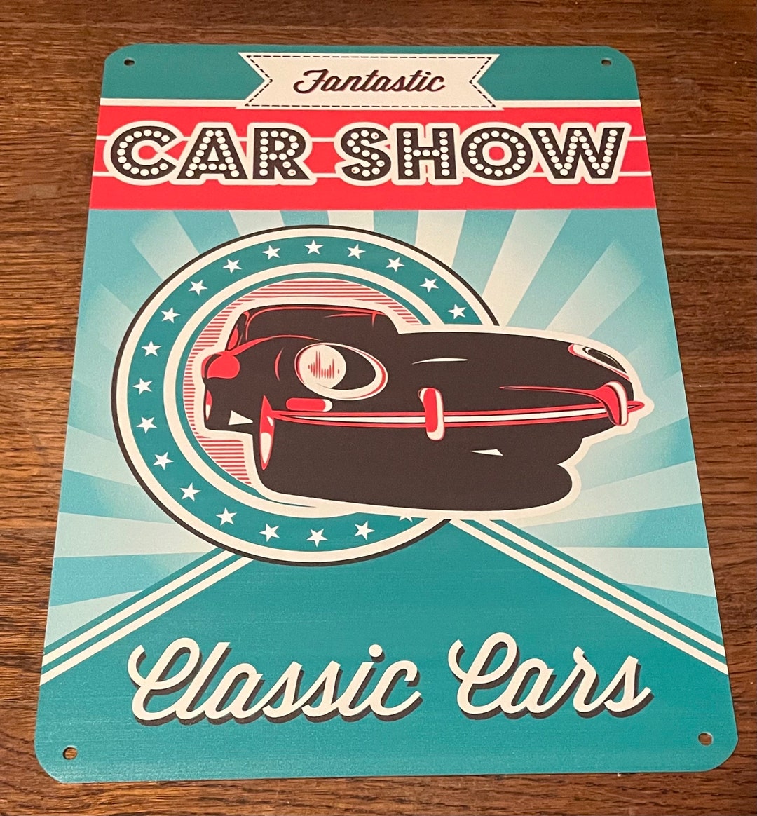 Classic Cars Tin Sign ~ Advertisement - Etsy