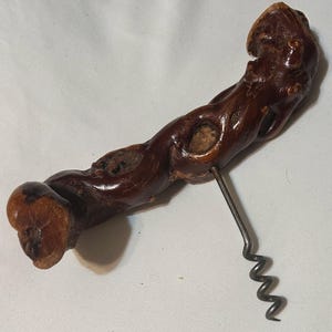 Vintage Grapevine Corkscrew ~ Rustic Wine Bottle Opener