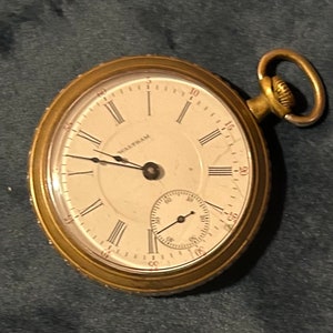 Waltham Pocket Watch Gold Filled