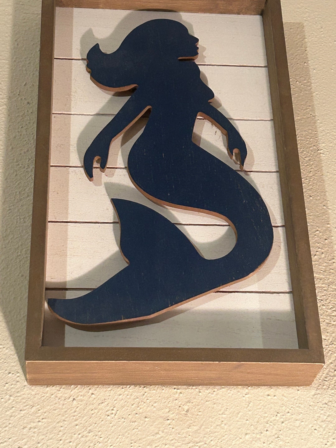 Mermaid Wall Art Nautical Decor ~ Beach - Etsy