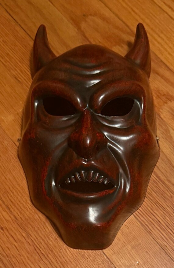 Halloween Devil Mask - Costume View 6