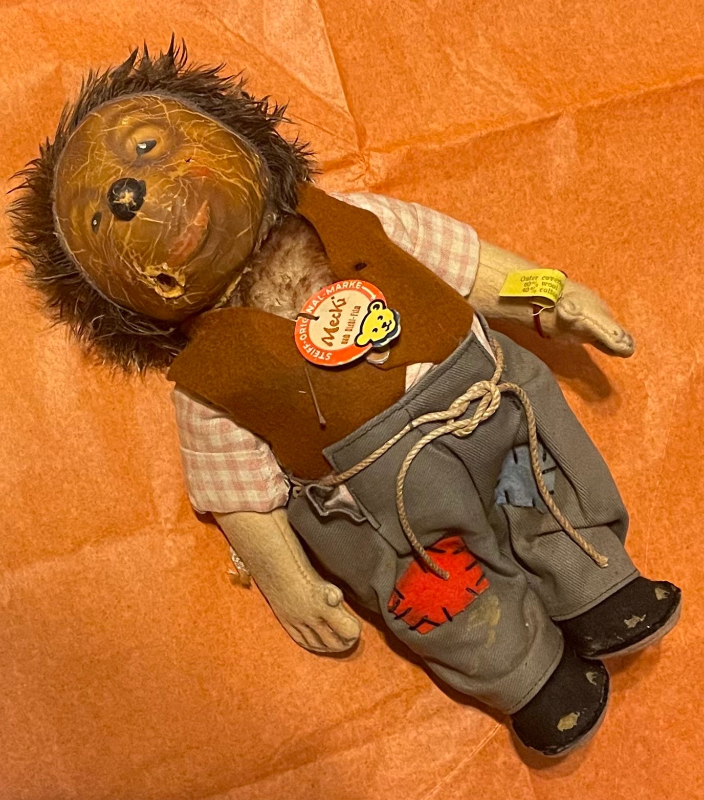 Steiff Mecki - Etsy Steiff Mecki - Etsy