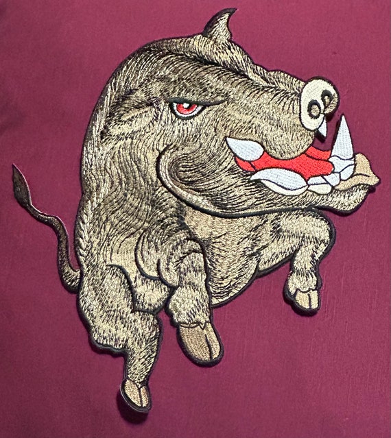 Wild Boar Back Patch ~ Wild Hog - image 4