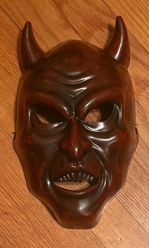 Halloween Devil Mask - Costume View 3