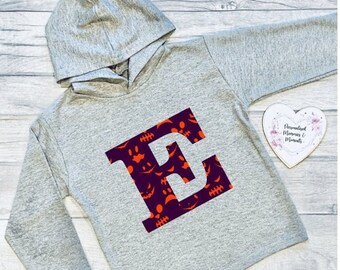 Personalised Halloween Name Sweatshirt | Kids Custom Name Jumper |Personalized Halloween Gift | Halloween Hoodie Print | Pumpkin Toddler Top