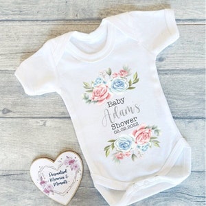 Personalised Baby vests  2 Pack