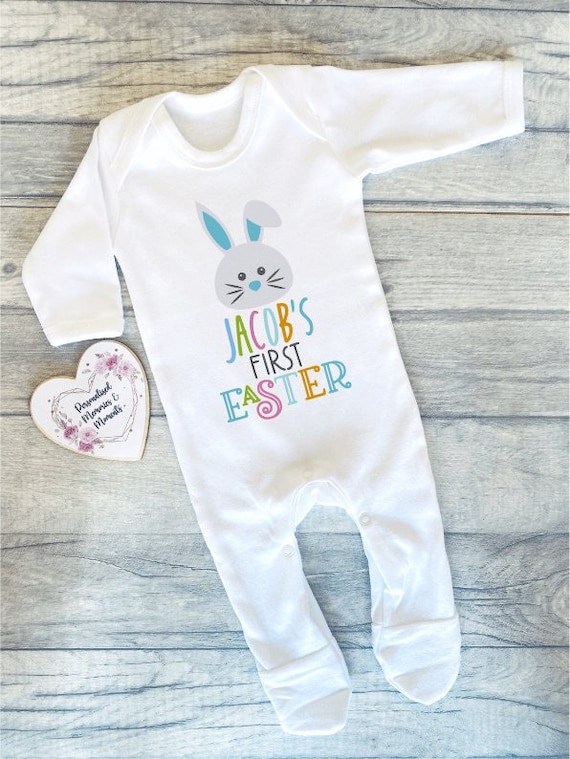 Personalised Baby's First Easter Outfit Costume: Bunny Rabbit