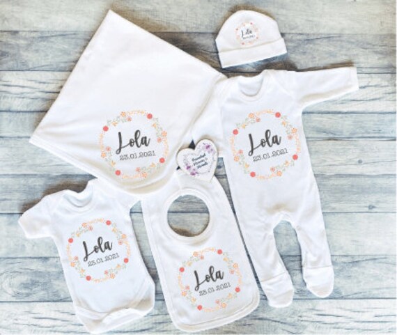 Personalised clearance baby clothes