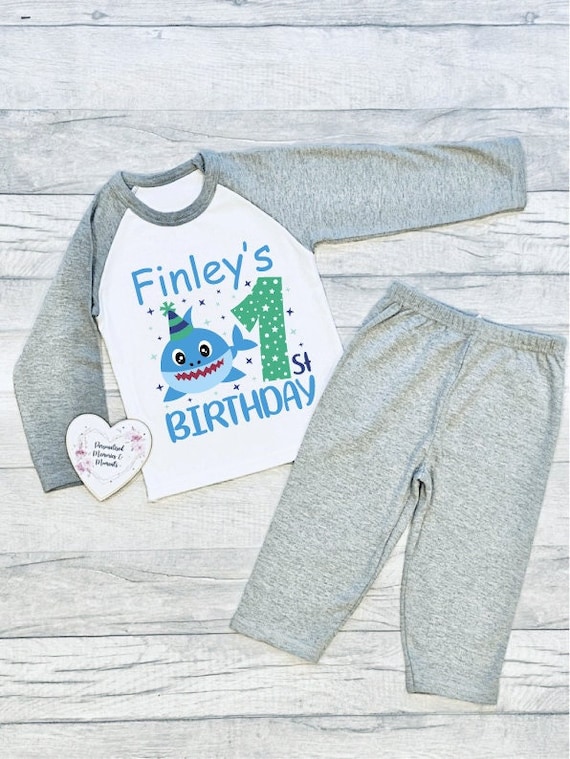 Personalised pjs baby boy new arrivals