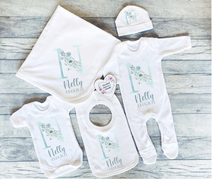Personalised baby clothes deals