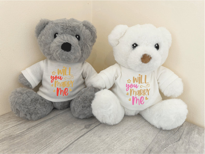 Will You Marry Me Cuddly Plush Teddy Bear Engagement Teddy Keepsake Proposal Gift Plush Toy Engagement Soft Toy Proposal Gift Ideas Etsy UK