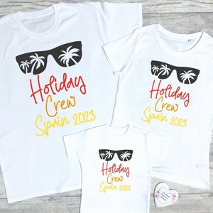 Matching Family Holiday Vacation T-shirt | Keepsake Holiday T-shirt | Kids Mens Women&#39;s Toddler Baby T-shirt | Family Set | Matching Holiday