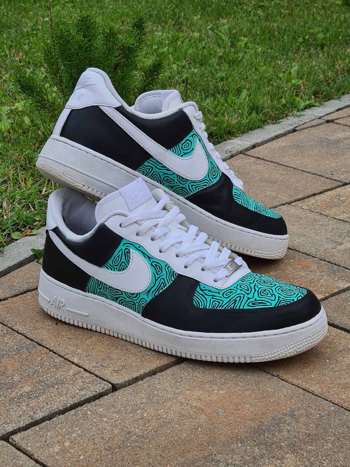 NIKE AIR FORCE 1 x Tiffany Distorted Circles - Etsy España