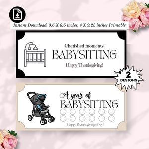 Życzenia na Baby Shower, Kupon na Baby Shower, Kupony dla dziewczynki | chłopca, Kupon na prezent dla opiekunki do dziecka, Kupony dla nowych mam, Prezent na ostatnią chwilę