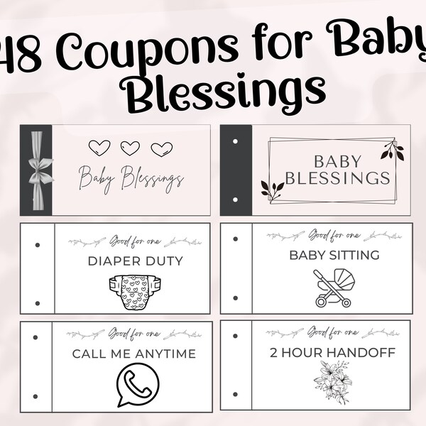 Coupon Book Etsy