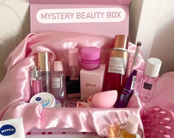 Mystery Beauty Makeup Box / Mystery Scoop / Regalo para mujeres / Regalo para adolescente / Regalos para ella / Set de cuidado personal / Caja de mimos / caja de cuidado de la piel