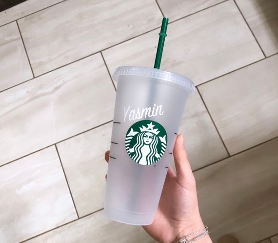 Custom Name Starbucks Cup UK PLAIN Venti Cold Cup Blank 