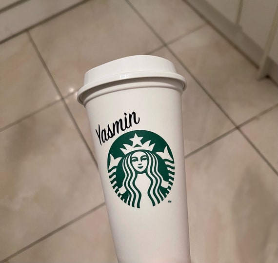 Custom name Starbucks cup UK | PLAIN venti cold cup | blank personalised  reusable cup | best friend gift | coffee cup plastic 