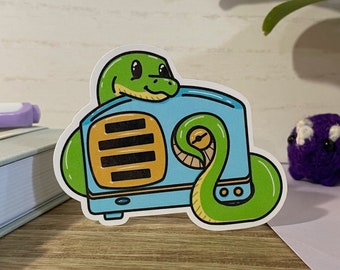 Jasper's Radio Sticker